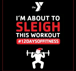 I'm about to sleigh this workout. #12daysoffitness
