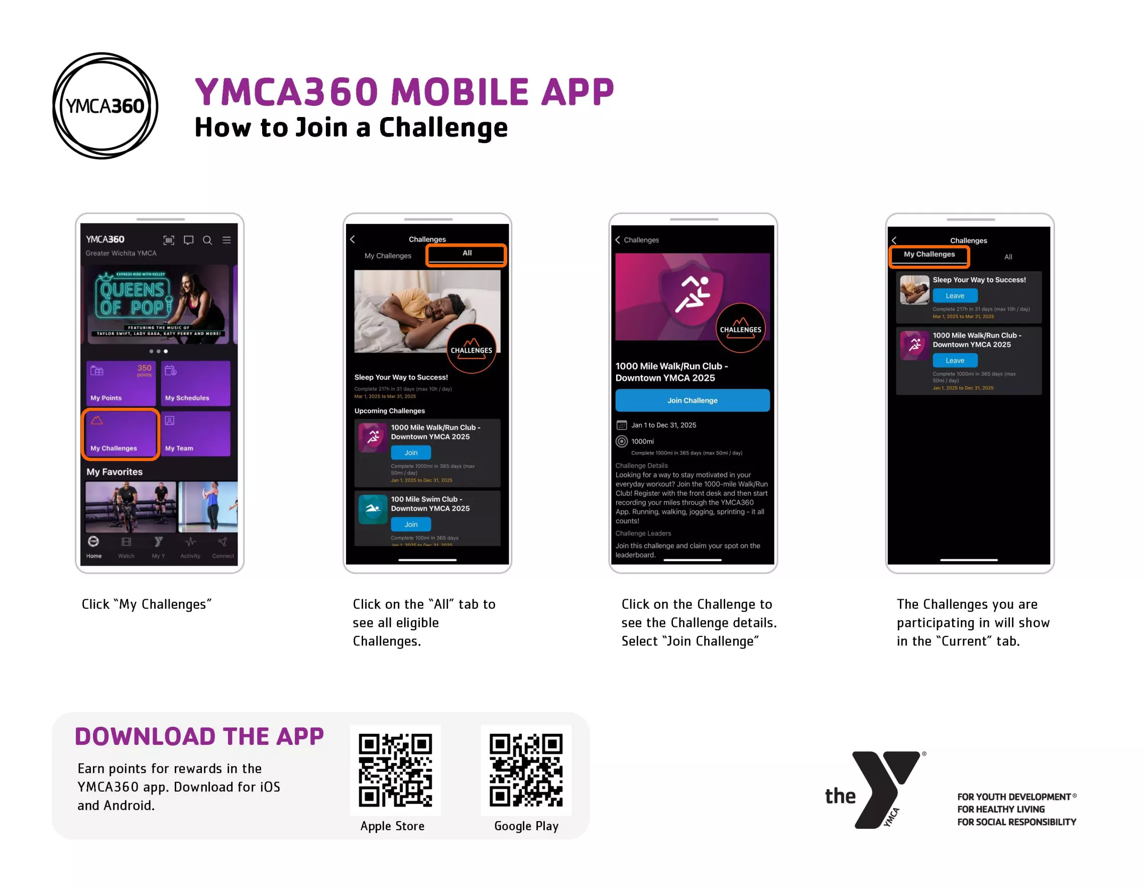 How to join a challenge