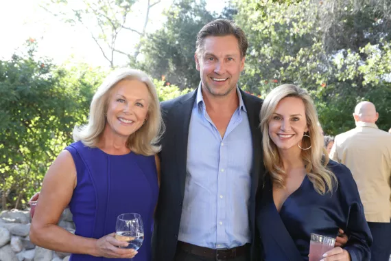 Lis Wiehl and brother