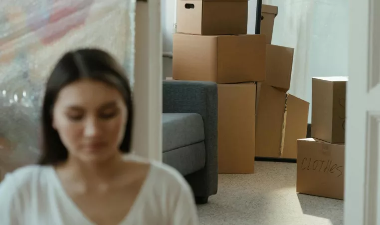 Ashley moving into apartment