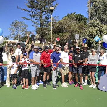 Montecito Pickleball Ribbon Cutting
