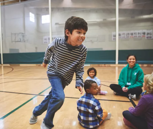 children playing